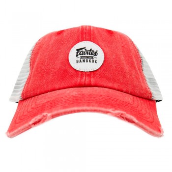 Fairtex CAP11 Кепка Тайский Бокс "Trucker Cap Worn Vintage"